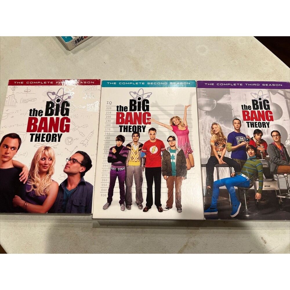The Big Bang Theory: Seasons 1-3 (DVD) Season One, Season Two, Season Three